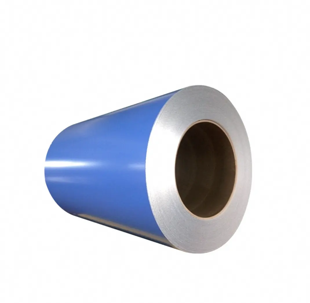 Doppelbeschichtete farbige lackierte Metall-Dachplatte Rolle Farbe verzinkte 0,6 mm PPGI-Stahlspule