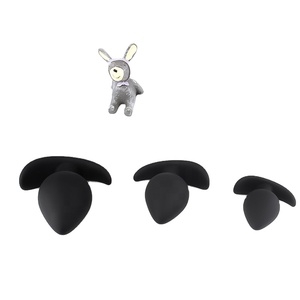 Hete aanbieding siliconen butt plug draagbare anale pluggen 3 maten beschikbaar adult <span class=keywords><strong>sex</strong></span> anale speeltjes grote siliconen anale plug voor vrouwen en mannen - Product Image 2