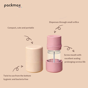 หลอดลิปมาส์กแบบหมุนขึ้น PP พลาสติกแบบกำหนดเอง ขนาด 5 กรัม/8 กรัม/15 กรัม – บรรจุภัณฑ์เปล่าแบบเติมได้สำหรับการดูแลริมฝีปาก - Product Image 3