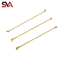 Accessoire SVA-183 de porte en verre de salle de douche 8-10mm verre trempé acier inoxydable supportant la tige de traction