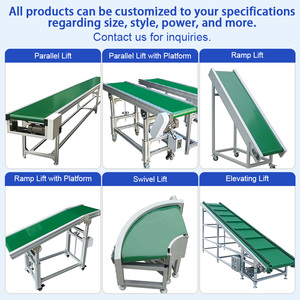 Industriële PVC-bandtransportbanden op maat en verstelbare bandtransportbanden voor materiaalhandeling - Product Image 3