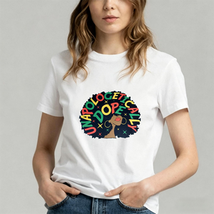 Impression par transfert thermique DTF lavable à chaud pour T-shirts, thème <span class=keywords><strong>Histoire</strong></span> des Noirs, très demandée - Product Image 2