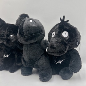 Venta al por mayor de nuevos peluches negros de Pikachu, Squirtle, Bulbasaur y Snorlax - Product Image 5
