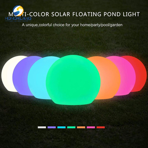 Năng lượng mặt trời nổi bóng ánh sáng <span class=keywords><strong>LED</strong></span> Inflatable bãi biển hồ bơi Glow bóng ánh sáng với 16 <span class=keywords><strong>RGB</strong></span> Color & 4 chế độ điều khiển từ xa - Product Image 4