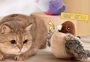 ของเล่นนกไฟฟ้าจำลองสำหรับสัตว์เลี้ยงนกและลูก<span class=keywords><strong>เป็ด</strong></span>ต่างๆทำจากผ้ากำมะหยี่ - Product Image 4