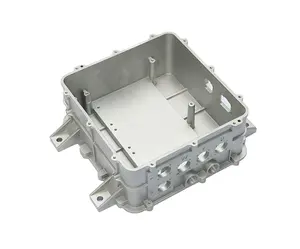 Hogedruk Aluminium Spuitgieten Voor Custom Stempelen Machinale Onderdelen Motorbehuizing Auto Led Lamp Behuizing Onderdelen