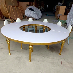 SMOOTH <b>Outdoor</b> Events Party S Shaped Kids <b>Table</b> MDF Stainless Steel Children Dining <b>Tables</b> Banquet <b>Table</b> - Product Image 1