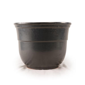 Pot de fleurs en céramique résistant aux parasites, revêtement émaillé, drainage respirant, jardinière - Product Image 1