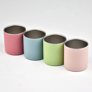 Vaso de leche resistente de acero inoxidable para bebés, para fiestas infantiles, vaso duradero para viajes - Product Image 1