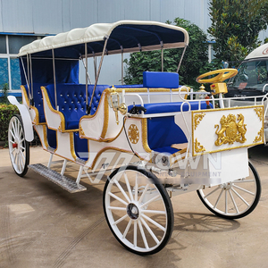 Carroza Turística Eléctrica Clásica ZOWN, Carro Real sin Caballos, con Batería, para Zonas Turísticas, Resorts, Bodas y Celebraciones - Product Image 4