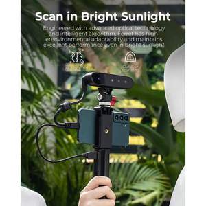 Escáner 3D Creality Cr Scan Ferret 30 Fps Precisión de 0.1mm a Todo Color Inalámbrico para Android - Product Image 4