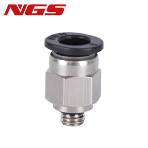 Raccordi Pneumatici NGS in Ottone PC4-M5 PL3-M3 M6 con Filettatura, Mini Giunto Rapido in Metallo per Tubo dell'Aria, Gomito Dritto 3/5/6mm Micro Quick - Product Image 3