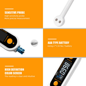 เครื่องทดสอบอัญมณี - วัดค่าการนำความร้อน + แจ้งเตือนโลหะ, เครื่องตรวจจับความแข็งความแม่นยำสูงสำหรับเพชร, หยก, มอยส์ซาไนต์ - Product Image 6