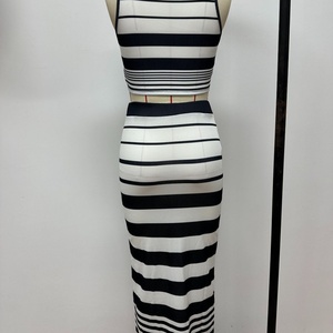 Viviblook ชุด2ชิ้นสำหรับผู้หญิงเสื้อกั๊กลายทางของ Z416ST01มาใหม่ - Product Image 6