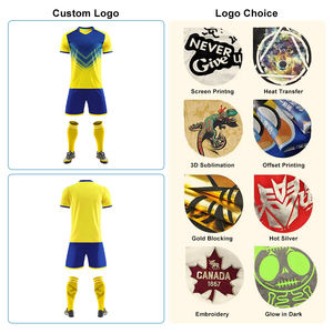 Tenues de football pour adultes de haute qualité fabriquées en Chine, imprimées numériquement en rouge, avec logo d'équipe, shorts d'été à séchage rapide - Product Image 5