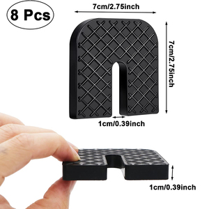 Nhà sản xuất của HVAC Hệ thống bộ phận điều hòa không khí miếng đệm bên ngoài đơn vị rung giảm Tiếng Ồn Giảm thảm cao su - Product Image 3