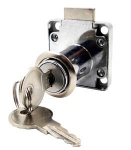 サプライヤーOEM138-2219mmオフィスデスク家具キャビネット亜鉛合金引き出しロックキー付き - Product Image 5