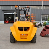 Chariot élévateur tout-terrain 4x4 de 3 tonnes et 3,5 tonnes de qualité supérieure, livraison directe d'usine