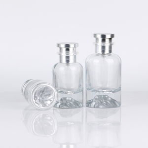 30ml 50ml 100ml Transparent Glass spray <b>Perfume</b> <b>bottle</b> Customized <b>Perfume</b> Packaging Cosmetics <b>Sample</b> With Spray Cap - Product Image 1