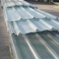 Panneau d'éclairage en PRV durable RUNLIN pour toiture transparente, plaques ondulées, garantie 5 ans, haute résistance et transparence