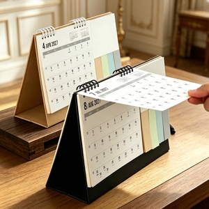 <span class=keywords><strong>Calendario</strong></span> Simple con Notas, <span class=keywords><strong>Calendario</strong></span> de Notas Personalizado para Empresa, Bloc de Notas de Escritorio, <span class=keywords><strong>Calendario</strong></span> de Mesa 2027 y Bloc de Notas - Product Image 4