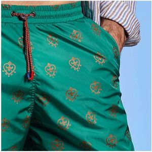 Shorts de Playa de Secado Rápido Personalizados al por Mayor, Traje de Baño con Cordón Ajustable, Estampado de Lujo, Trajes de Baño para Hombre - Product Image 2
