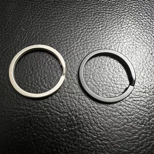 Stainless Steel <b>Key</b> <b>Ring</b> 304 Metal Geometric Round Universal Keychain For Motorcycle Mount <b>Accessory</b> - Product Image 1