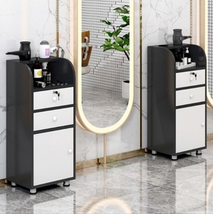 La fábrica más popular, venta al por mayor, marco de Metal europeo, carrito de capa de pelo, carrito de salón de belleza - Product Image 1