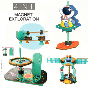 Kit de Experimentos Magnéticos EPT 4 en 1, Exploración STEAM, Física Magnética, Astronauta Flotante Maglev, Juguetes STEM de <span class=keywords><strong>Ciencia</strong></span> e Ingeniería - Product Image 1