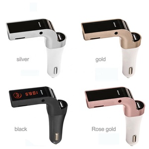 Bộ Phát <span class=keywords><strong>FM</strong></span> Không Dây Rảnh Tay Bộ Sạc Xe Hơi G7 Bộ Phụ Kiện Xe Hơi Bluetooth Không Dây <span class=keywords><strong>AUX</strong></span> BT Máy Nghe Nhạc MP3 Máy Nghe Nhạc Mp3 Xe Hơi - Product Image 2