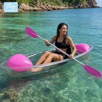 Kayak PC pour adulte avec siège réglable et sac flottant, ensemble complet pour la mer, personnalisé de Chine, Lumark Professional