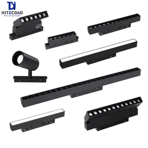 Sistema de Iluminación Magnético para Techo y Pared con Riel de Aluminio, Foco LED COB Inteligente Tuya con Diseño Moderno - Product Image 3