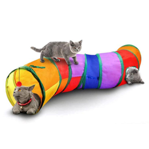 อุโมงค์พับได้สีสันสดใสพร้อมลูกบอล ขายดี - Product Image 1