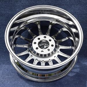 Jantes forgées chromées 16 pouces 4x100/108 <span class=keywords><strong>Racing</strong></span> <span class=keywords><strong>BB</strong></span> Sport pour voiture de tourisme Toyota Yaris Vitz Honda Fit Civic Ford Fiesta - Product Image 3