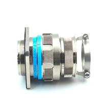 Conector de enchufe de aviación de 128 Pines, serie III, D38999/26FJ35PN, macho, hembra, D38999/20FJ35SN, enchufe de alta densidad de núcleo 128