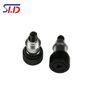 Pf11mw Pf12mw Flare-Mounted 25mm thép không gỉ nhôm nổi Captive bảng điều chỉnh vít 3mm Răng đen Oxit inch Metric - Product Image 4