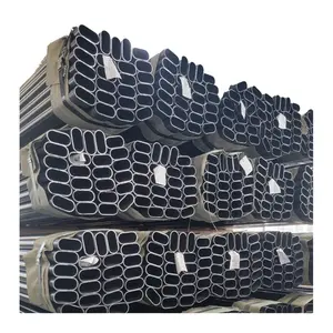 Factory Supply High Quality Precision Welded Carbon Steel Flat Elliptical Steel pipe for FItness Equipment With Factory Price