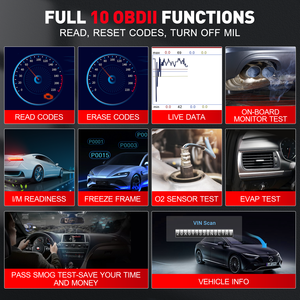 CRP123I V2.0 Four System Car <b>Tool</b> With 7 Resets 2026 New OBD2 Code PK CRP123X - Product Image 3