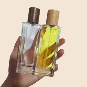 Meilleur Prix Vente Chaude Flacon Vaporisateur de Parfum en Verre Transparent 50ml avec Pompe et Marquage à Chaud - Product Image 5