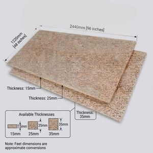 Paneles de Techo de Lana de Madera con Borde Tegular: Armonía con la Naturaleza, Sonido Perfecto: Maravillas Acústicas de Lana de Madera - Product Image 3