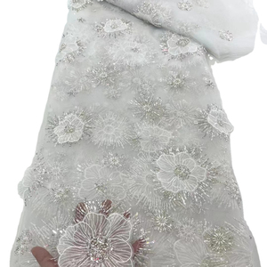 2023 última tela de vestido de novia australiano de alta calidad europeo aso ebi cuentas y <span class=keywords><strong>lentejuelas</strong></span> hechas a mano para bodas y fiestas - Product Image 1