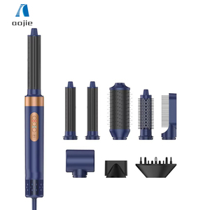 Peine de aire caliente portátil todo en uno multifuncional personalizado de alta velocidad 110000RPM secador de pelo de iones negativos para uso doméstico - Product Image 1