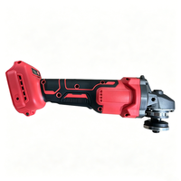 Meuleuse d'angle sans fil 21V à moteur sans balais avec interrupteur à gâchette, disque de meulage de qualité industrielle pour bricolage, 1500mAh, compatible OEM/ODM