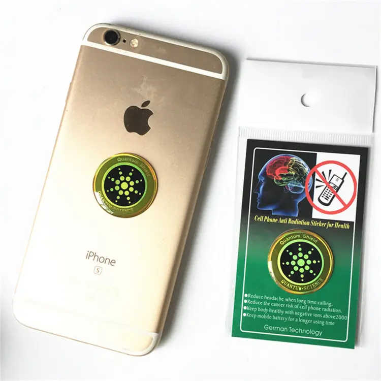 Hot Sale Quantum-Shield Sticker Mobile Phone Sticker For Cell Phone Anti Radiation Protection