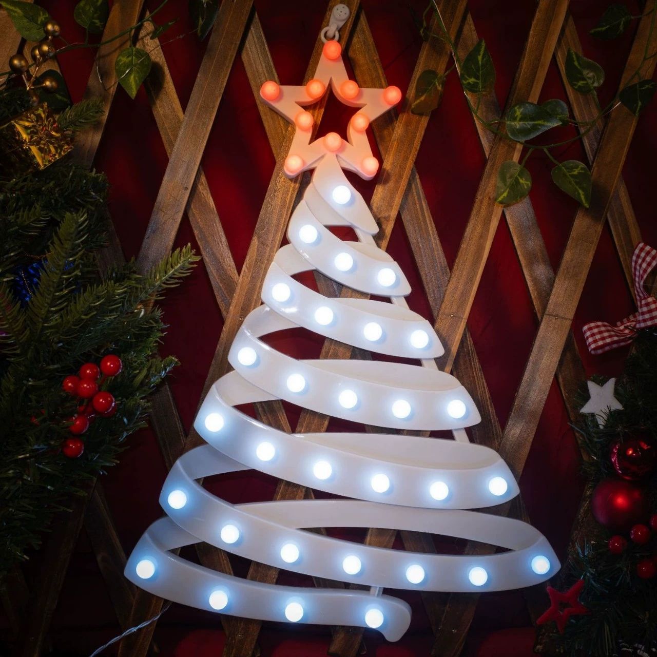 Árbol de Navidad blanco