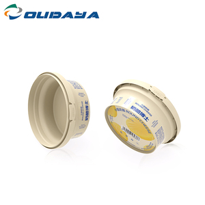 Contenedor de plástico IML para embalaje de yogurt, contenedor de plástico de 340ml y 300g para queso - Product Image 4