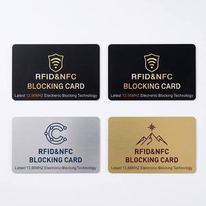 <span class=keywords><strong>Carte</strong></span> de protection RFID sécurisée pour cartes bancaires et protection des cartes d'identité intelligentes en déplacement - Product Image 5