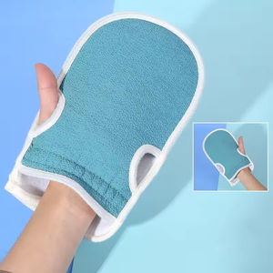 Lot de 3 éponges exfoliantes pour le corps, brosses de douche pour le dos, lingettes exfoliantes pour le bain, brosses de douche en forme de ceinture, éponges de gommage - Product Image 5