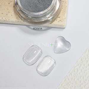 Polvo Magnético Transparente de Alta Brillantez para Uñas, Polvo de Ojo de Gato Plateado Transparente para Esmalte - Product Image 2