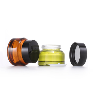 Pot de crème <span class=keywords><strong>en</strong></span> <span class=keywords><strong>verre</strong></span> dépoli de peinture 15g 30g 50g Emballage cosmétique vide pour soins de la peau pour femmes - Product Image 4